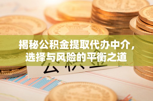 延边揭秘公积金提取代办中介，选择与风险的平衡之道